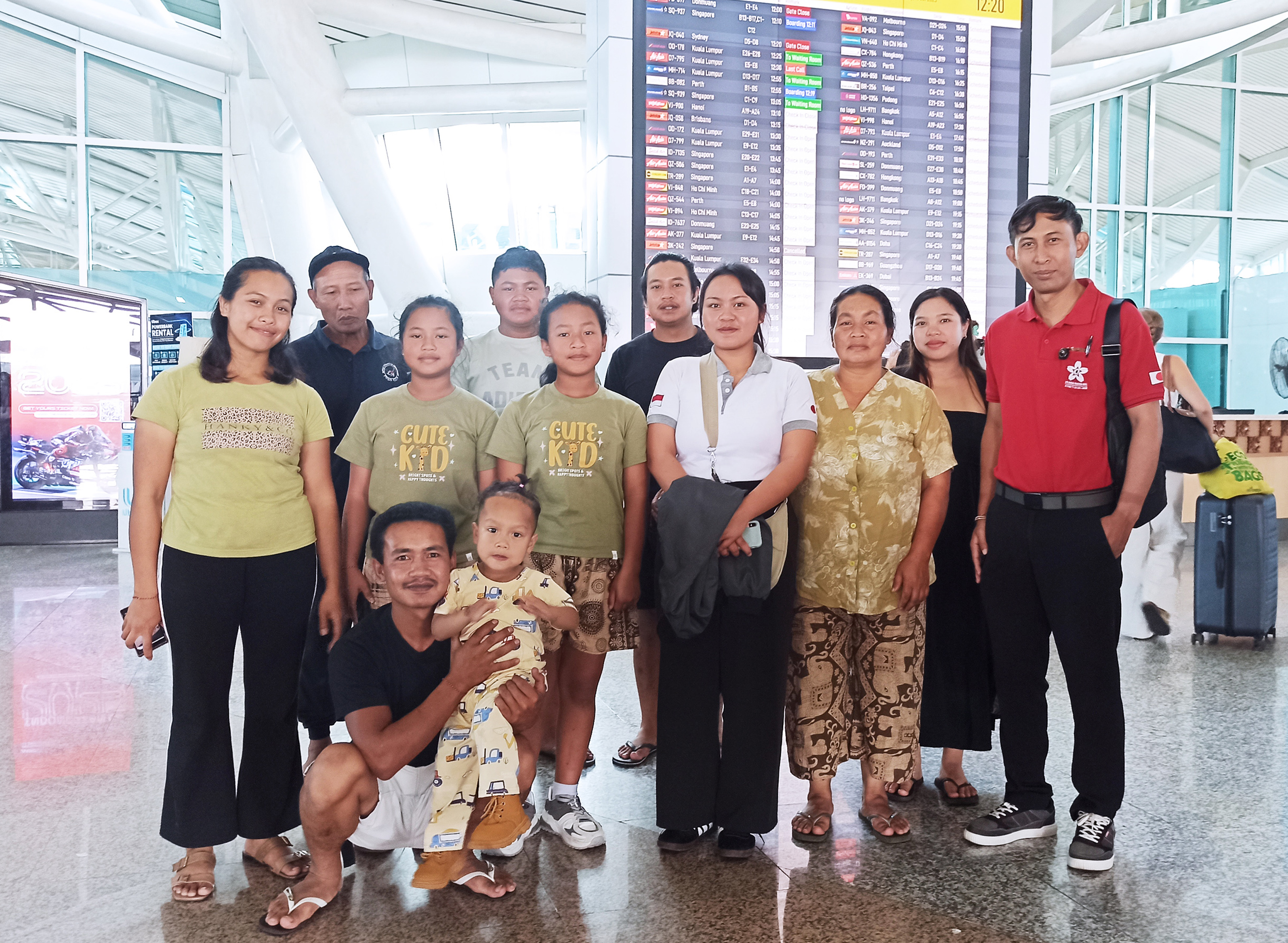 Keberangkatan Tri Anjaningsih
