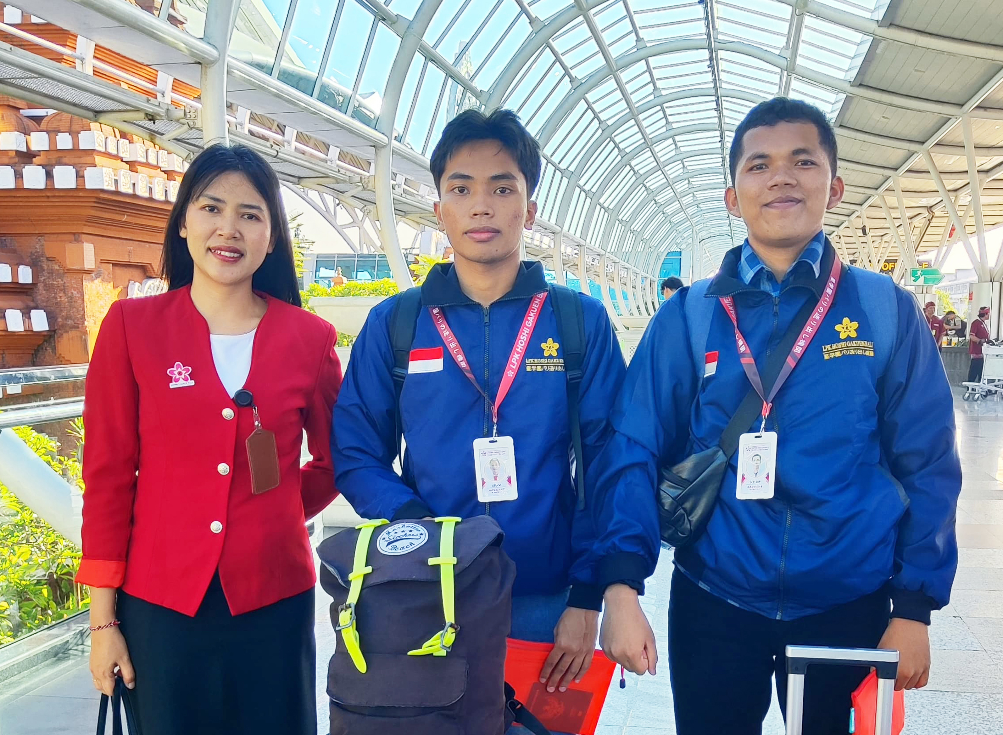 Keberangkatan Jeski dan Valen