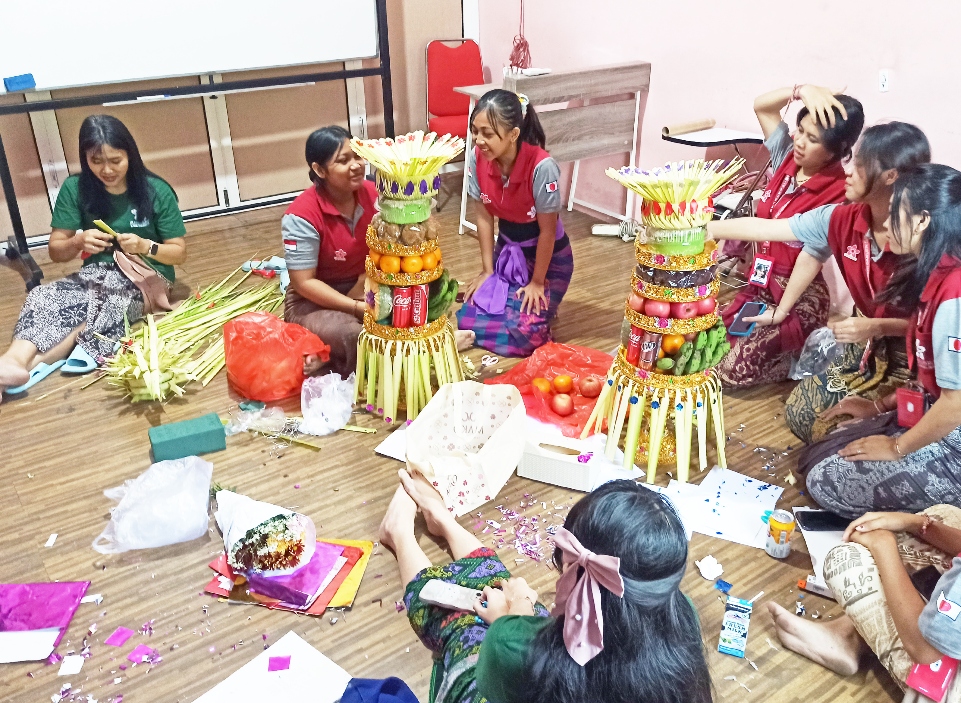 Persiapan Perayaan Hari Raya Saraswati September 2025