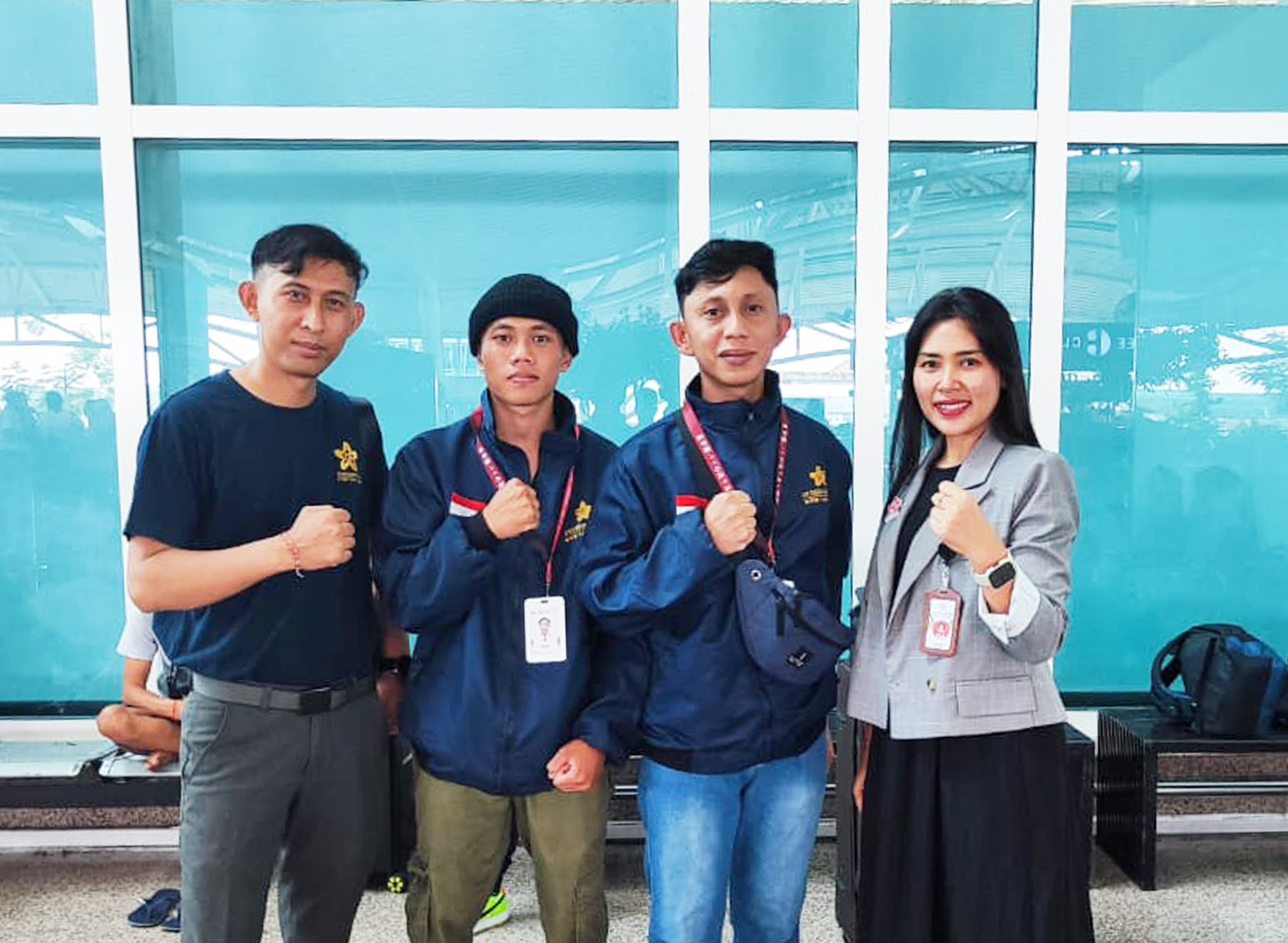 Keberangkatan Perdi dan Alfat