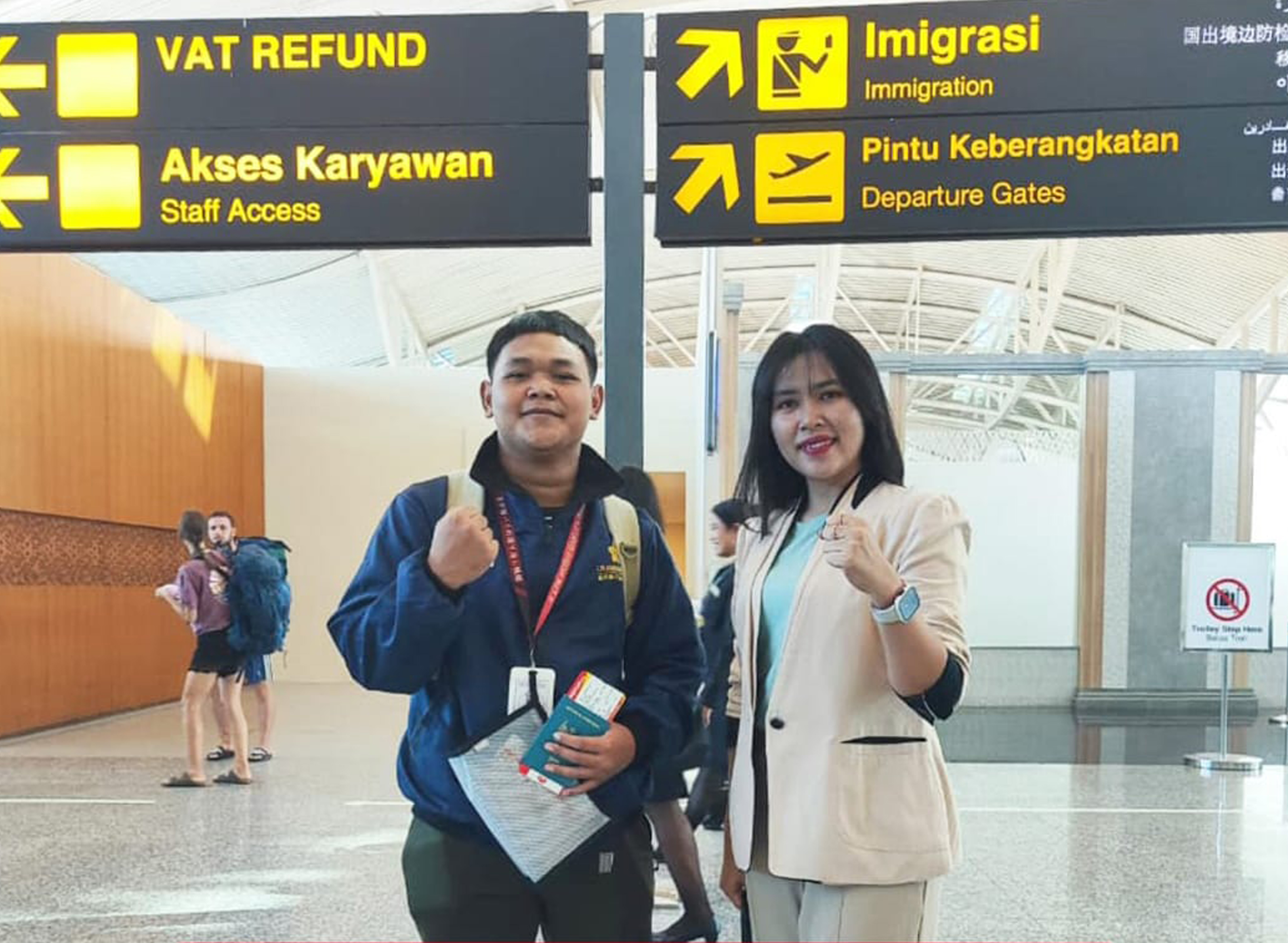 Keberangkatan Dimas